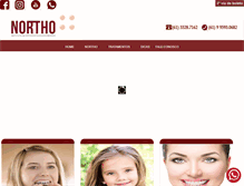 Tablet Screenshot of northo.com.br